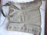 US Army M1938 canvas leggings, which were standard issue during World War II.  - 5 of 11