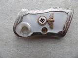 WWII GERMAN NAZI'S POLICE PISTOL GRIPS 2 PAIRS. - 5 of 20