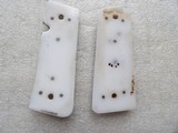 WWII GERMAN NAZI'S POLICE PISTOL GRIPS 2 PAIRS. - 14 of 20
