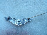 U.S. ARMY AIR FORCE AERIAL GUNNER WING MADE OF STERLING SILVER - 6 of 7