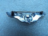 U.S. ARMY AIR FORCE AERIAL GUNNER WING MADE OF STERLING SILVER - 4 of 7