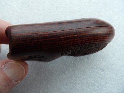 NRA ENGRAVED ROSEWOOD BEAUTIFUL REVOLVER GRIPS IN NEW ORIGINAL CONDITION - Image 8 of 16