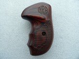 NRA ENGRAVED ROSEWOOD BEAUTIFUL REVOLVER GRIPS IN NEW ORIGINAL CONDITION - Image 1 of 16