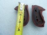 NRA ENGRAVED ROSEWOOD BEAUTIFUL REVOLVER GRIPS IN NEW ORIGINAL CONDITION - Image 15 of 16