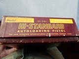 HIGH STANDARD MILITARY SUPRMATIC TOURNAMENT PISTOL IN ORIGINAL BOX - 4 of 20