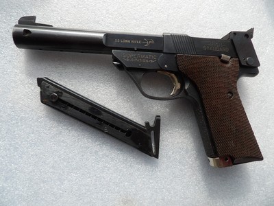 HIGH STANDARD MILITARYSUPERMATIC CITATION SEMY-AUTO CAL. .22LR PISTOL