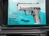 SIG SAUER P229 SEMI AUTO PICTOL IN LIKE NEW FACTORY IN BOX CONDITION - 5 of 20