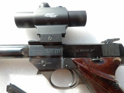 HIGH STANDARD SECOND MODEL OLYMPIC IN EXCELLENT CONDITION CAL .22 SHORT - Image 2 of 20