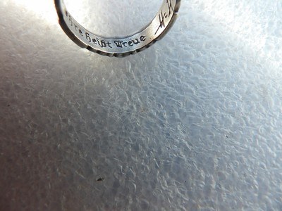 RARE THIRD REICH SS HONOUR RING (SS-IHRENRING/TOTEHKOPFRING) - Image 11 of 20