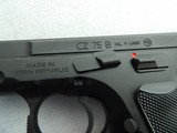 CZ CZECH REPUBLIC MODEL 75B CAL. 9 mm PISTOL IN LIKE NEW IN THE CASE CONDITION - Image 13 of 20