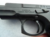 CZ CZECH REPUBLIC MODEL 75B CAL. 9 mm PISTOL IN LIKE NEW IN THE CASE CONDITION - Image 14 of 20