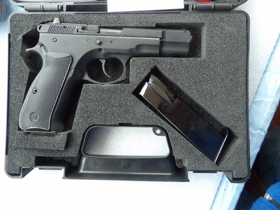 CZ CZECH REPUBLIC MODEL 75B CAL. 9 mm PISTOL IN LIKE NEW IN THE CASE CONDITION - Image 20 of 20