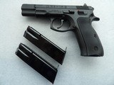 CZ CZECH REPUBLIC MODEL 75B CAL. 9 mm PISTOL IN LIKE NEW IN THE CASE CONDITION - Image 2 of 20