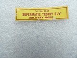 HIGH STANDARD, CT MODEL PISTOL PARTS IN LIKE NEW FACTORY ORIGINAL CONDITION - Image 16 of 16