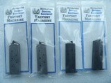 CALIBER 380 ACP 6 RDS BLUE & STAINLESS MAGS FOR COLT MUSTANG PISTOL - Image 1 of 7