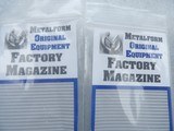 CALIBER 380 ACP 6 RDS BLUE & STAINLESS MAGS FOR COLT MUSTANG PISTOL - Image 5 of 7