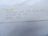 CALIBER 380 ACP 6 RDS BLUE & STAINLESS MAGS FOR COLT MUSTANG PISTOL - Image 7 of 7