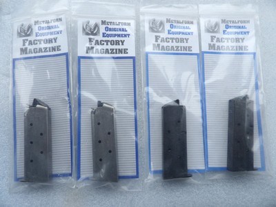 CALIBER 380 ACP 6 RDS BLUE & STAINLESS MAGS FOR COLT MUSTANG PISTOL - Image 2 of 7