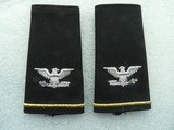 Vintage United States Army Colonel (0-6)Rank Insignia Shoulder Marks - Image 2 of 4