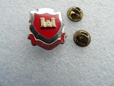 US Army Corps of Engineers of insignia or regimental crest lapel pin. - Image 2 of 4