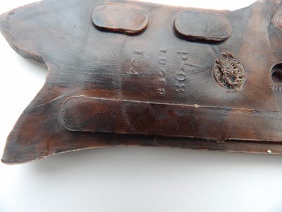 Reproduction Krieghoff Luger Bakelite left panel Grip in very good condition - Image 12 of 14