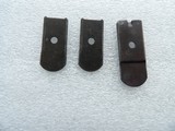 WALTHER WW2 MODELS PP, PPK AND P38 PISTOLS MAGAZINE BOTTOM PLATES. - Image 1 of 2