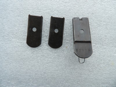 WALTHER WW2 MODELS PP, PPK AND P38 PISTOLS MAGAZINE BOTTOM PLATES. - Image 2 of 2
