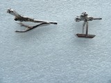 This vintage Swank jewelry set, likely sterling silver based on similar items. - Image 6 of 19