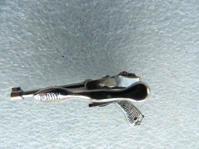 This vintage Swank jewelry set, likely sterling silver based on similar items. - Image 14 of 19