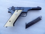 HIGH STANDARD H-D MILITARY PISTOL INEXCELLENT ORIGINAL CONDITION - Image 5 of 13