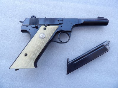 HIGH STANDARD H-D MILITARY PISTOL INEXCELLENT ORIGINAL CONDITION - Image 5 of 13
