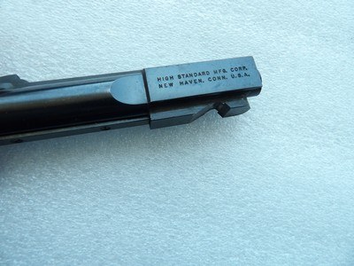 HIGH STANDARD SEMI-AUTO, LEVER NAME SERIES PISTOLS 4 INCHES BARREL - Image 8 of 12