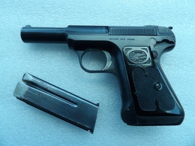 SAVAGE MODEL 1917 CAL 32ACP PISTOL IN RARE 98% FACTORY CONDITION - Image 1 of 18