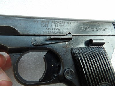 ZASTAVA M57 (COPY OF RUSSIAN TOKAREV) PISTOL IN VERY GOOD CONDITION - Image 20 of 20