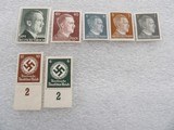 ORIGINAL MINT CONDITION UNUSED NAZI STAMPS - Image 1 of 12