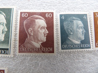 ORIGINAL MINT CONDITION UNUSED NAZI STAMPS - Image 10 of 12