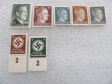 ORIGINAL MINT CONDITION UNUSED NAZI STAMPS - Image 6 of 12