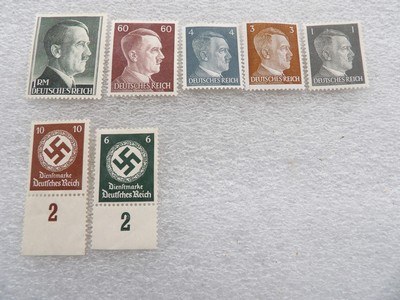 ORIGINAL MINT CONDITION UNUSED NAZI STAMPS - Image 2 of 12
