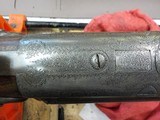 Maleham cased English 12 ga side by side hammer shotgun, engraved - 10 of 15