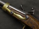 French Flintlock Cavalry Pistol Model An 13 ANXIII St Etienne Saint Etienne 1813 Rare Officer Pattern - 6 of 15