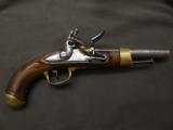 French Flintlock Cavalry Pistol Model An 13 ANXIII St Etienne Saint Etienne 1813 Rare Officer Pattern - 1 of 15