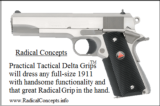 1911 PRACTICAL TACTICAL DELTA GRIPS™ - 2 of 5