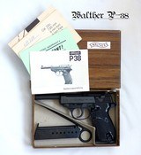 WALTHER P-38, 100 YEAR ANNIVERSARY MODEL - 1 of 10