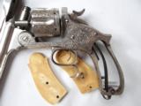 Engraved & Stocked 1879 'Orbea Hermanos' Smith &Wesson .44 Rus.Type Revolver - 10 of 15