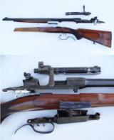 An exceptionally attractive and well designed Mauser 1898 action deluxe sporting rifle for the American Market in .30-06 US caliber. - 14 of 14