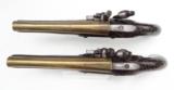 An especially handsome and interesting pair of British Flintlock Officer's Cavalry Pistols of the period 1785 - 1815.
- 4 of 15