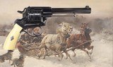 Exceptional Auguste Francotte Engraved Model .44 cal. Revolver (Adams 1867 Army Type) - 3 of 14