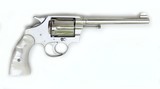 Excellent Nickel Colt Police Positive Special, 6" Barrel, 1928 - 4 of 15