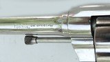 Excellent Nickel Colt Police Positive Special, 6" Barrel, 1928 - 8 of 15