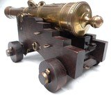 Exceptional British 'Admiralty' type, 1743, Bronze 24 Pdr. Naval Cannon Model - 8 of 14